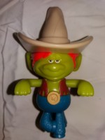 ARANYOS RAJZFILM MESEHŐS plasztik TROLL / COWBOY / KENTAUR játék figura 14 cm a képek szerint