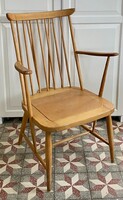Lucian Ercolani Ercol Olasz Karosszék Fotel Pálcás Szék Windsor Mid Century Italian Vintage Armchair