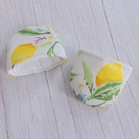 Edényfogó fül / citrom mintás