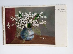 D204931 Gyöngyvirág- 1940 Fonyódfürdőtelep -küldve  Kemenshőgyész  Zoltai Gyuláné m.kir. postamester