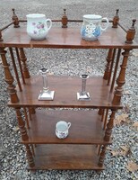 Régi  könyves polc, állvány.