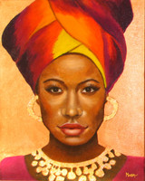 Moona: Napfényben EREDETI olajfestmény