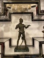 Ritka Nagy Méretű Kisfaludy-Strobl Zsigmond Hadik Huszár