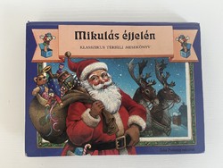 Mikulás éjjelén 3D térbeli pop-up mesekönyv