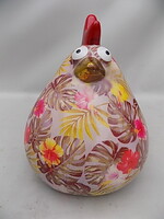 POMME PIDOU-tol - Mathilda csirke - virágos /  Csirke persely