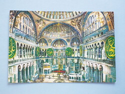 Képeslap (54) - Törökország - Isztambul - Ayasofya 1980-as évek - (2 db) - LEÍRÁS!!!