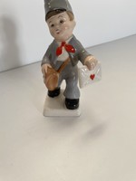 Kispesti Granite Porcelain, Postman with Love Letter