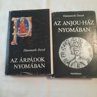 Dümmerth Dezső: Az Árpádok nyomában + Az Anjou-ház nyomában 2 kötet