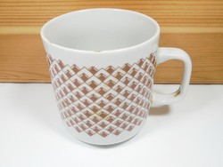 Retro régi porcelán bögre - Lubiana Made In Poland lengyel gyártmány
