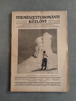 Természettudományi Közlöny - 1942.január - 74.kötet, 1. szám, 1127. füzet