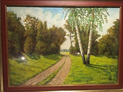Garabuczy Károly " Napsütésben "