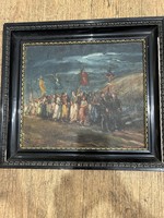 Hagyik István olajfestmény