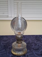 Petróleum lámpa, falra akasztható,35 cm magas