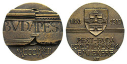 Asszonyi Tamás: Pest-Buda egyesítésének emlékére 1873-1973