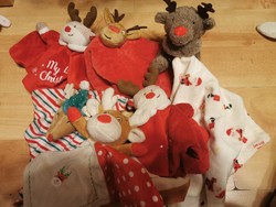 Rénszarvasos-karácsonyi szundikendők 009. - Reindeer Christmas naps 009.