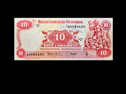UNC - 10 CORDOBAS - NICARAGUA - 1979