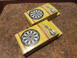 Retro játszatlan darts dobónyíl társasjáték szocreál kádár