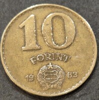 Magyarország 10 forint, 1983.