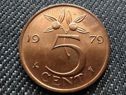 Hollandia I. Julianna (1948-1980) 5 Cent 1979