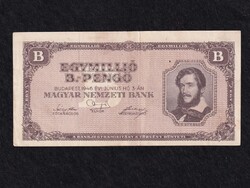 Háború utáni inflációs sorozat (1945-1946) 1 millió B.-pengő bankjegy 1946