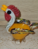 Murano glass rooster