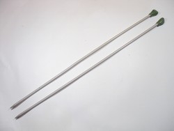 Retro műanyag egyenes kötőtű pár Prym márka - 4,5 mm-es 34,7 cm hosszú