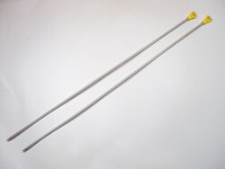 Retro műanyag egyenes kötőtű pár Prym márka - 3,5 mm-es 34,7 cm hosszú