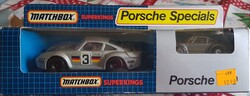 Matchbox Porsche 959 KS809 1:38,1:58 méretű dobozában 2db használt 1986 -os postázás igény szerint