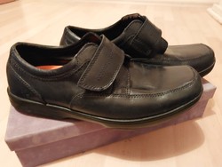 MARKS&SPENCER /  AIRFLEX WIDE FIT COMFORT ÚJ BŐR CIPŐ 45-ÖS  (11) MÉRET