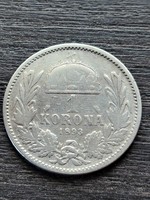 1 korona  1893 ezüst