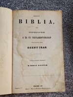 Szent Biblia. Budapest, 1875. Brit és Külföldi Bibliatársulat.