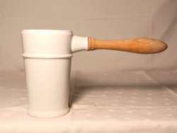 Porcelán nyeles patikai mérő edény
