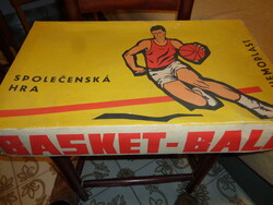 Retro   ,  Basket Ball -Kosárlabda iáték a 70 es évekből  , cseh gyártmány