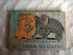 Csukás István-Szántó Piroska: Vidám állatkert leporelló mondókás könyv