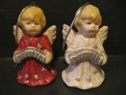 Harmonikázó angyalka csengő pár