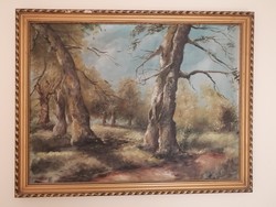 Bauer István, olaj-vászon festmény