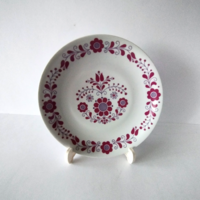 RETRO NÉPI MOTÍVUMOS ALFÖLDI PORCELÁN SÜTIS,SZENDVICSES TÁNYÉR,FÜGGESZTHETŐ IS