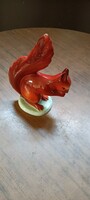 Hollóházi porcelán mókus