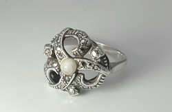 Antik ezüst gyűrű