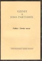 Takács István: Üzenet A Rima Partjáról Versek  1943