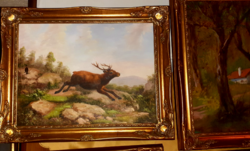 SZARVAS BLONDELLEL 39x49
