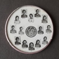 Retro zsebtükör Vasas fotóval (Török, Lakinger, Kű...)