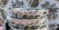 Angol Staffordshire Vindsor  leveses csésze + tányér