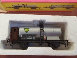 New, DDR PIKO, Electric train, H0, 1:87, retro toy, Bp tank car