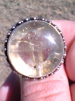 Rutilkvarc koves gyuru.