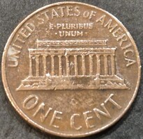 Amerikai Egyesült Államok, 1 cent, 1968.D, Lincoln Cent