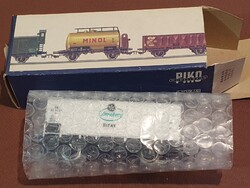 Új, DDR PIKO , Villany vasút, H0, 1:87, retro játék,  sör