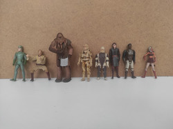 Antik játék star wars figura 8 darab 213 6146