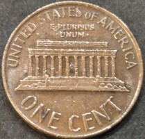 Amerikai Egyesült Államok, 1 cent, 1968.D, Lincoln Cent
