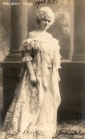 Képeslap: Színészek, Pálmai Ilka. 1903.